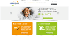 Desktop Screenshot of mobiltron.fr